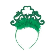 St Pats Glittered Foam Tiara - Party Wear - 12 Pieces
