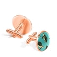 thumbnail image 3 of Turtle Men's Stainless Steel Cufflink Set for Formal Attire, Wedding, Business Meeting, 3 of 6