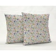 thumbnail image 3 of Birds & Butterflies in Blooms Pillowcase / Pillow Cover by Penny's Needful Things (18 x 18) (White), 3 of 3