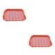 thumbnail image 2 of Bewildely Molde de silicona para perritos calientes y salchichas, antiadherente y fácil de limpiar, distribución uniforme del calor, resistente naranja 2piezas, 2 of 4