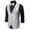 Silver, variant on lkfuzj Men's And Winter Fashion Personality Sequins Casual Vest Jacket Stylish Men's Vest Tops Charming 2024 Summer Mens Tank Blouses Clothing -Black