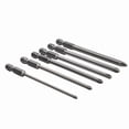 thumbnail image 6 of Home Screwdriver Bit 1/4Inch 100Mm Long 6Pcs/Set Cross Head Nutdrivers, 6 of 6
