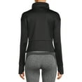 thumbnail image 4 of Avia Women's Quarter-Zip Ribbed Pullover Jacket, 4 of 5