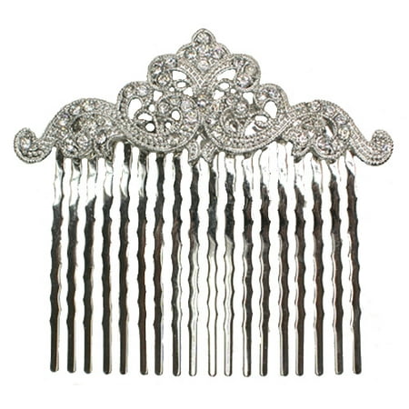 Crystal Hair Comb For Bridesmaid Flower Girl Bridal Wedding Party Prom - (Best Hairstyle For Flower Girl)