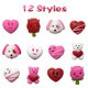 thumbnail image 2 of Qingqiu 24 piezas Día de San Valentín Mochi Squishy Toys Squishies para niños Clase escolar Aula Tarjetas del día de San Valentín Regalos Premios Favores de fiesta, 2 of 5