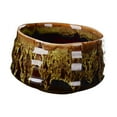 thumbnail image 2 of Ceramic Matcha Bowl hecho a mano Chawan TEA CHAWAN CHAWAN TEAME de TEA MEDIDOR TELA MEDIDRILES para FAMILIA FIESTA PARTIDAD PARTIDAD PARTE verde, 2 of 8