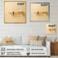 thumbnail image 4 of Designart "Bold Brass Trumpet'S Golden Call I" Music Floater Framed Canvas Wall Art, 4 of 5