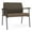Adler-Castillo Brown, variant on Mystic Reception Waiting Bariatric Chair / Charcoal Steel / Light Gray
