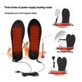 thumbnail image 3 of USB Heated Shoe Insoles Electric Foot Warming Pad Feet Warmer Sock Pad Mat Winter Outdoor Sports Heating Insoles Winter Warm-Large 28cm Length, 3 of 9