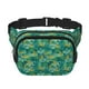 thumbnail image 1 of Fotbe Jungle Leopard Cangurera Cuadrada con Estampado de Doble Capa, Bolsa de Cintura Ajustable Mini para Hombres y Mujeres, 1 of 9