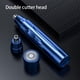 thumbnail image 5 of Recortador de Pelo Eléctrico Vogacara para Nariz y Orejas Portátil Carga USB Lavable Cabeza Azul 2 Piezas, 5 of 6