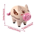 thumbnail image 3 of Piggy Noodle Maker Play Dough Toy Set With Clay Tools Diy Creative Fun Pretend Play Kitchen Toy For Kids 6 Colors Included, 3 of 9