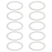10pcs Silicone Sealing Rings Silicone Gasket Replacement Ring Kitchen Supplies Shop Gadget for Bottle Container (Four Servings Pattern)