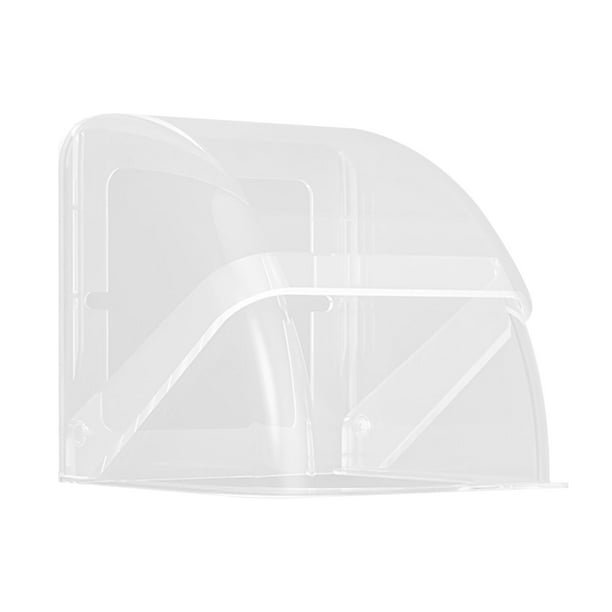 Caja de Enchufes para Baño, Caja de Enchufes de Pared, 86 Tipos de Suministros, Fácil de Usar, Taller, Oficina, Resistente a La Intemperie, Cocina, Cu transparente mayimx Cubierta del zócalo