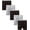 Black/Grey - 5 Pack, variant on Hanes Men's Tagless Boxer Briefs with Comfort Flex Waistband