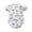 White, variant on Baby Boy Girl Bubble Romper Infant Oversize Plain Crewneck T-Shirt Bodysuit Tops Light Blue,0-3 Months