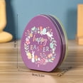 thumbnail image 4 of CoreLiving Easter Bunny in a Tin Decorative Candy Jars Shaped Tinplate Containers for Sweets Cookie Boxes Multi-purpose Storage Tins for Candy and Treats Easter Party Favors, 4 of 7