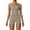 Coffee, variant on Uobin Women 2 Piece Workout Sets Padded Gym Yoga Tank Top High Waisted Biker Shorts with Pockets