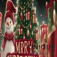 thumbnail image 6 of YIMEIS Merry Christmas Snowman Tree Fall Kitchen Rugs Set of 3, Xmas Holiday Kitchen Mat Decor Home Decorations, Green Christmas Mats for Kitchen Floor - 16''*24'' and 20''*30'' and 17''*47'' in, 6 of 10