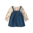 thumbnail image 2 of Carter's Child of Mine Baby Girl Dress Set, 3-Piece, Sizes 0/3-24 Months, 2 of 7