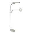 thumbnail image 1 of OttLite W9437T-SHPR 18-watt Easy View Floor Lamp, Dove Grey, 1 of 5
