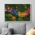 thumbnail image 2 of IDEA4WALL Framed Canvas Wall Art Flowers and Foliage Rich Colorful Botanical Modern Art Floral Photography Print Bohemian Artwork Relax/Calm for Living Room, Bedroom, Office - 24"x36" White, 2 of 5