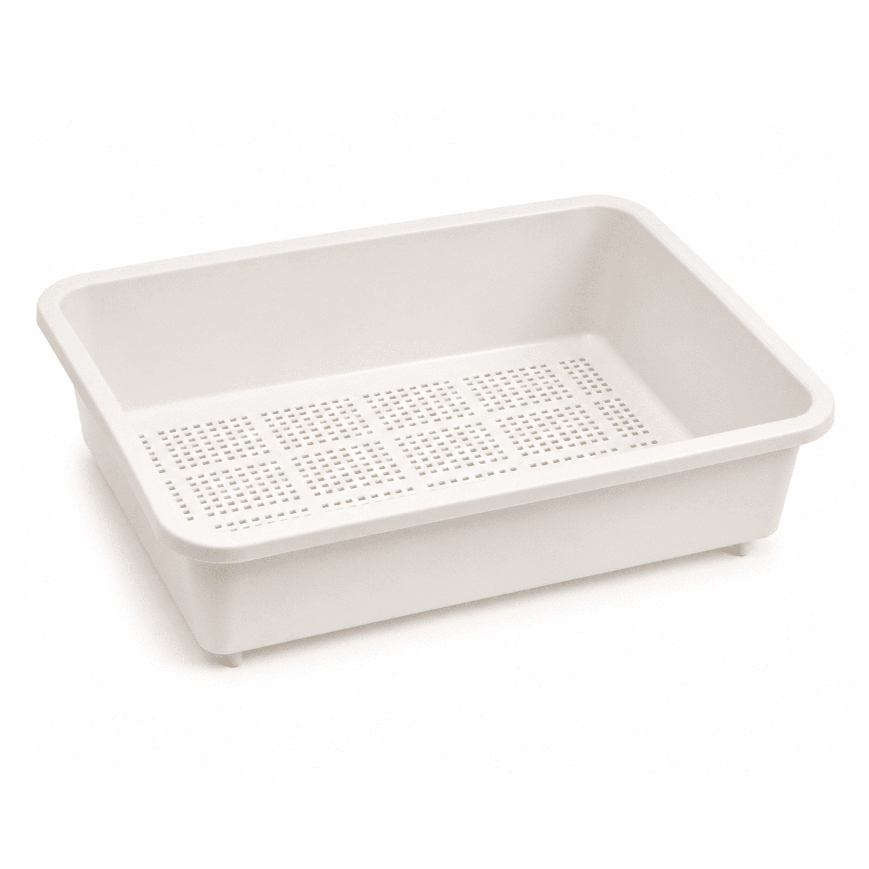 Dr. Pol™ 2-Piece Pine Pellet Sifting Litter Box with Scoop
