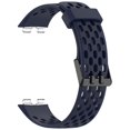 thumbnail image 2 of Pulsera de silicona deportiva de color sólido a prueba de sudor con ajuste cómodo y amplia compatibilidad compatible con Smartwatch, 2 of 5