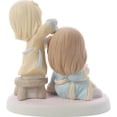 thumbnail image 3 of Precious Moments I Cherish Our Time Together, Bisque Porcelain Figurine, 1 Each, 3 of 4