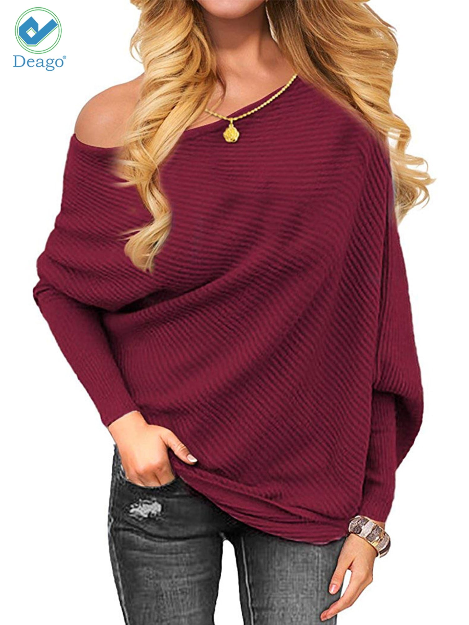 one shoulder baggy tops