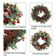 thumbnail image 2 of Corona de Navidad artificial YONGSHENG con adornos de bolas para puerta de entrada y jardín, 2 of 5