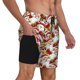 thumbnail image 2 of Fotbe Santa Claus bells Snowman Traje de Baño para Hombre – Shorts de Natación de Secado Rápido con Forro y Bolsillos-Small, 2 of 6