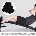 thumbnail image 3 of FUTUREORYY 6pcs Leg Protection Foam Foot Pad Rollers Black for Workout Sessions, 3 of 7