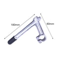 thumbnail image 7 of funtasica Mountain Road Quill Stem Bike Stem Component Replacement Aluminum Alloy Bike Handlebar Riser Extension for Road Bikes, 7 of 7