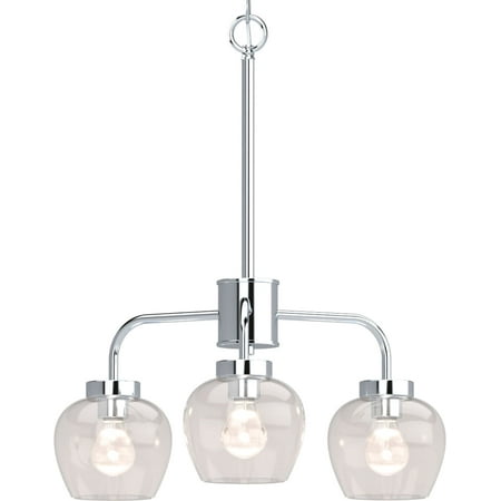 

Volume Lighting 5513 Aria 3 Light 22 Wide Chandelier - Nickel