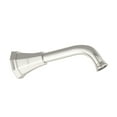 thumbnail image 1 of Perrin And Rowe U.5182 Deco 7-1/4" Brass Wall Mounted Shower Arm - Nickel, 1 of 5