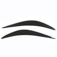 thumbnail image 3 of Tbest 2X Carbon Fiber Headlight Eyebrow Clear Texture Fit For Q50 2014‑2019, 3 of 8