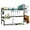 Black-expandable,2 Tier, variant on Over The Sink Dish Drying Rack,Expandable 2-Tier Stainless Steel Over The Sink Dish Rack with Utensil Holder Dish Drainers for Kitchen Counter