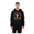 thumbnail image 5 of Men's New Era Black Texas Rangers D-a de los Muertos Brushed Fleece Hoodie, 5 of 6