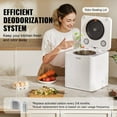 thumbnail image 3 of Electric Kitchen Composter 5 L Smart Countertop Composter Food Recycler, 3 of 11