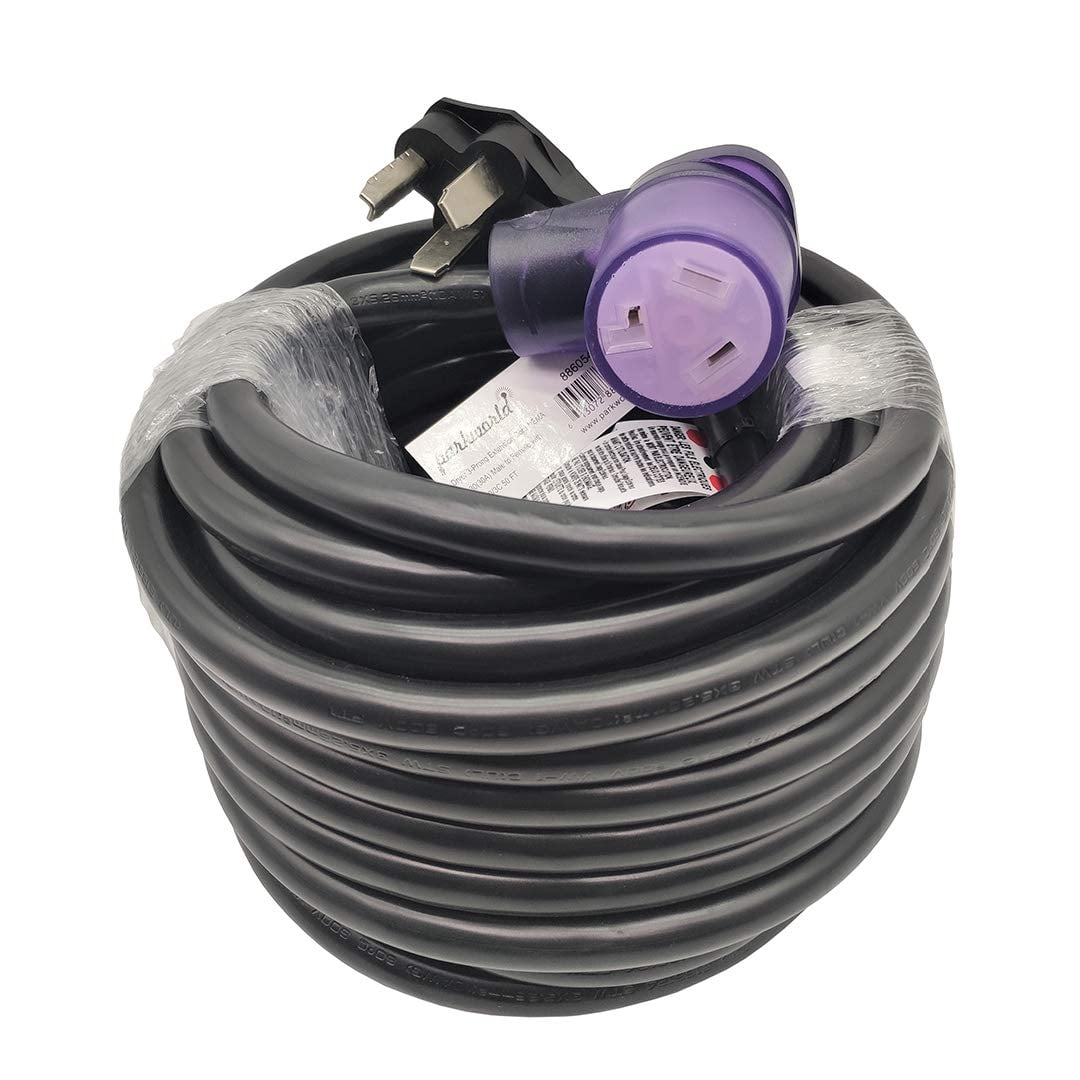 Parkworld Dryer 3 Prong Extension Cord UL Listed, NEMA 1030, EV 1030P