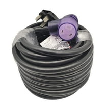 Parkworld Dryer 3 Prong Extension Cord UL Listed, NEMA 10-30, EV 10-30P to 10-30R with Lighted, 30A, 250V, 7500W UL Listed (50FT)