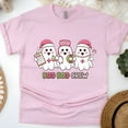 thumbnail image 1 of Boo Boo Crew Nurse Shirt | Cute Ghost Christmas Graphic Tee, Light Pink, Size 2XL, 1 of 6