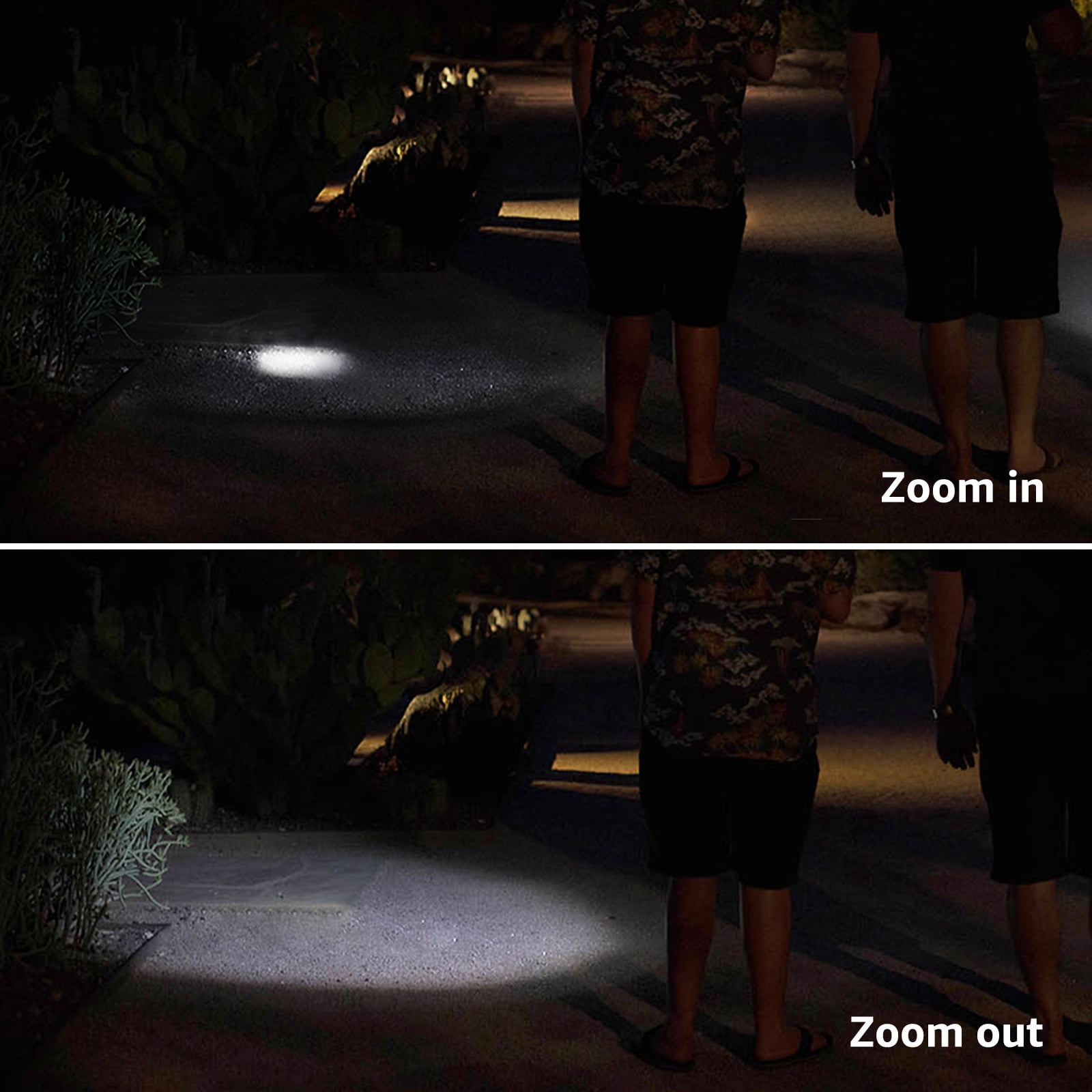 Lepro 4-Packs LED Flash Light LE1000 High Lumens, Mini Multifunction Tactical Flashlight , Zoomable, Waterproof for Camping, Outdoor, and Emergency Use (AAA Batteries Included)