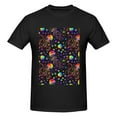 thumbnail image 4 of Bingfone Rainbow Jellyfishes Men'S Loose Fit Short-Sleeve Pocket T-Shirt, 4 of 7