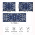 thumbnail image 3 of Satin Pillowcase Home Luxury Envelope Pillowcases Soft And Smooth A Blue Paisley Patterns, 3 of 6