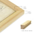 thumbnail image 2 of Sailboat Blueprint III -Framed Print w/glass-Natural Wood, 2 of 7