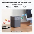 thumbnail image 3 of Stockage NAS UGREEN DH4300 Plus 4 Baies 120 To 8 Go RAM, 3 of 9