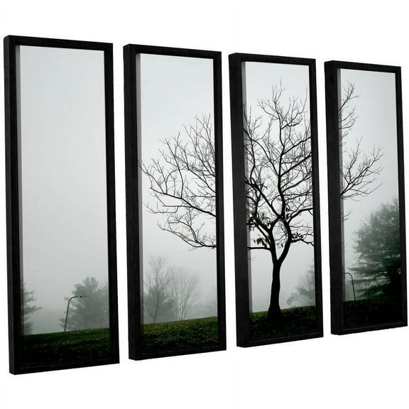 ArtWall Steve Ainsworth "The Presiding Officer" 4-Piece Floater Framed Canvas Set