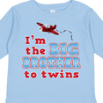 thumbnail image 4 of Inktastic I'm the Big Brother to Twins. Boys Long Sleeve Toddler T-Shirt, 4 of 5